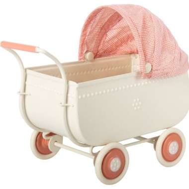 Wózek metalowy Pram Micro - Coral, Maileg