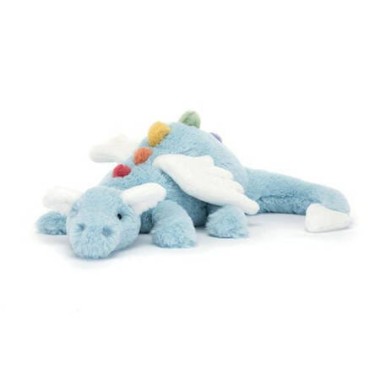 Smok błękitny 50 cm, Jellycat