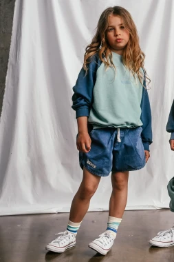 Szorty Sand Shorts Navy vintage Booso