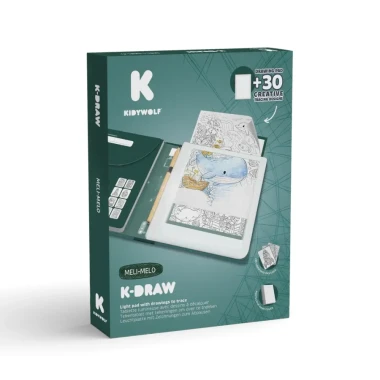 Kidydraw-PAD6-FAW - tablet rysunkowy podświetlany MELI MELO Kidywolf  
