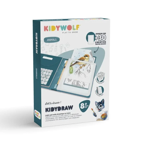 Tablet-graficzny-z-szablonami-do-rysowania-KIDYDRAW-PAD--Animals-Kidywolf.webp