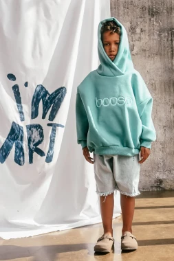Bluza WIDE HOODIE MINT Booso