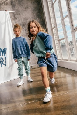 Bluza Double Mint Navy Sweatshirt Booso