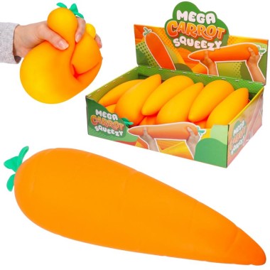GNIOTEK SQUISHY MARCHEWKA JUMBO 34 cm
