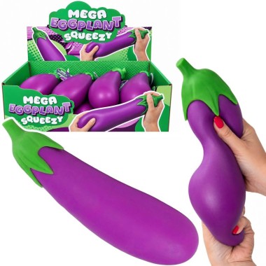 Gniotek Bakłażan Jumbo 28 cm 